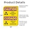 Signmission Radiation & Laser Sign, 24 in H x 18 in W, Vinyl Decal, Rectangle OS-2PACK-CR-D-1824-L-10169 - alternate 5